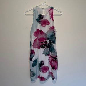 Floral shift dress - Hawaii vacation - Pink Lily